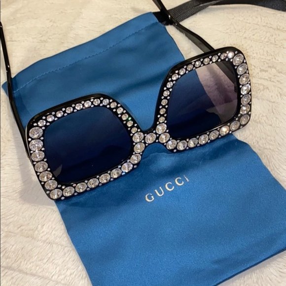 Luxury crystal✨ Gucci ✨sunglasses - Picture 1 of 6